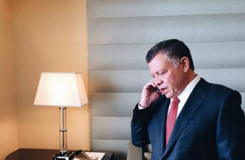 الملك يتلقى اتصالا هاتفيا من رئيس كازاخستان