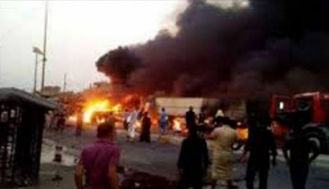 قتيلان وثلاثة جرحى بتفجير جنوب بغداد
