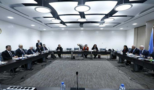 انطلاق محادثات جنيف 5 بلقاءات غير مباشرة في المقر الأممي