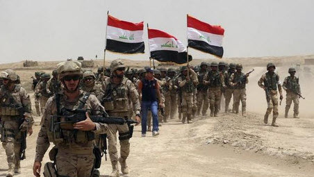 القوات العراقية تتقدم باتجاه جامع النوري غربي الموصل