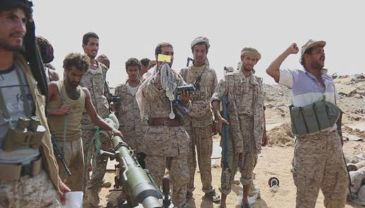 الجيش الوطني اليمني يسيطر على مواقع جديدة بميدي