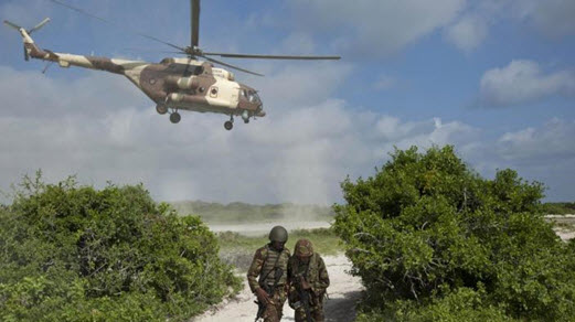 كينيا تعزز وجودها العسكري على حدود الصومال