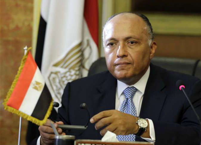 وزير الخارجية المصري: منفذو اعتداء المنيا الإرهابي تدربوا في ليبيا