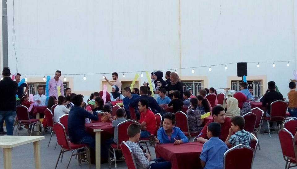 كلية الاميرة رحمة الجامعية تقيم حفل إفطار للأطفال الايتام
