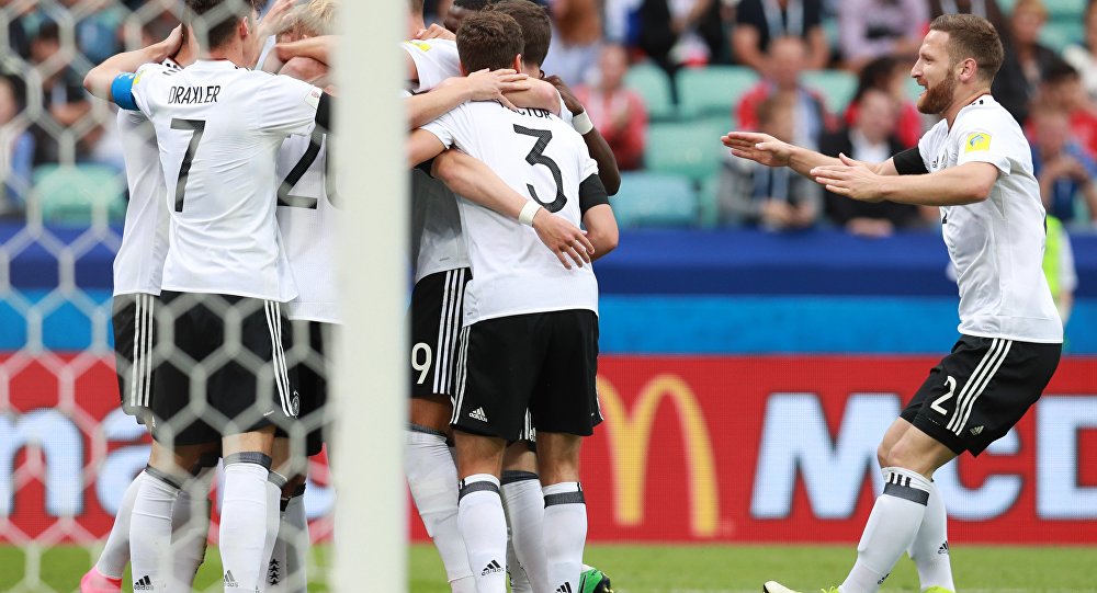 المنتخب الألماني يحرز أسرع أهداف كأس القارات 2017