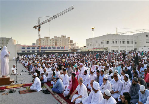 خطيب العيد في قطر: بلادنا تعيش في أمن عتيد وحكم رشيد وعيش رغيد