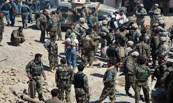 ضربة جوية أمريكية تقتل بالخطأ أفرادا من قوات الأمن الأفغانية