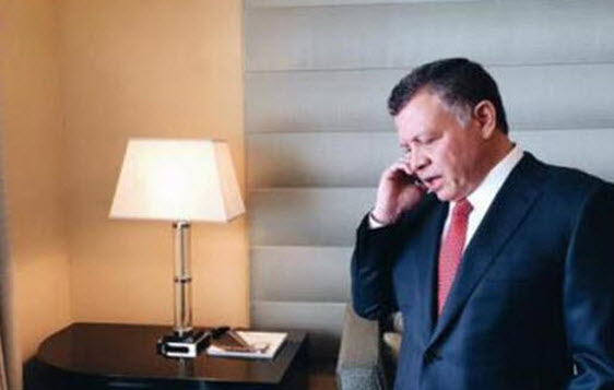 King makes phone call with U.S. president