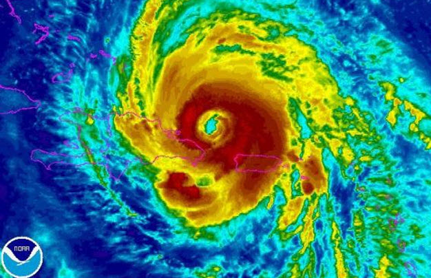 Hurricane Maria heading for Dominican Republic