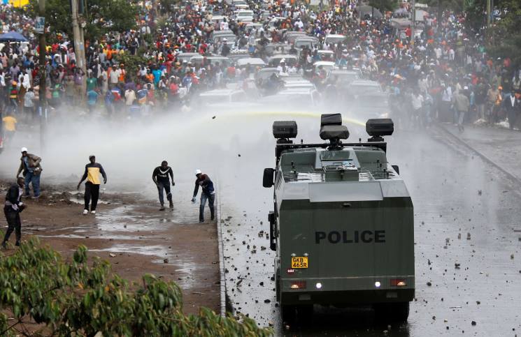 ثلاثة قتلى بالرصاص خلال تظاهرة للمعارضة في نيروبي