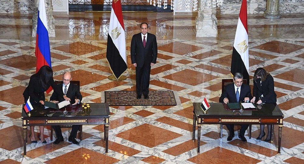 توقيع اتفاقية مشروع "الضبعة" النووي بين روسيا ومصر