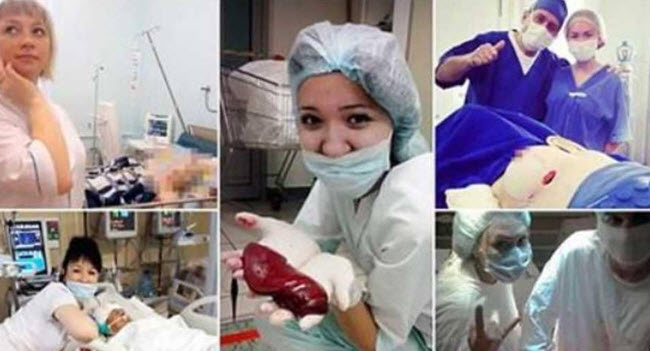 تحقيق مع ممرضة روسية "تهين" المرضى والأموات
