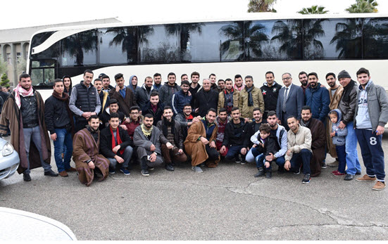 اليرموك تسير رحلة طلابية لأداء مناسك العمرة