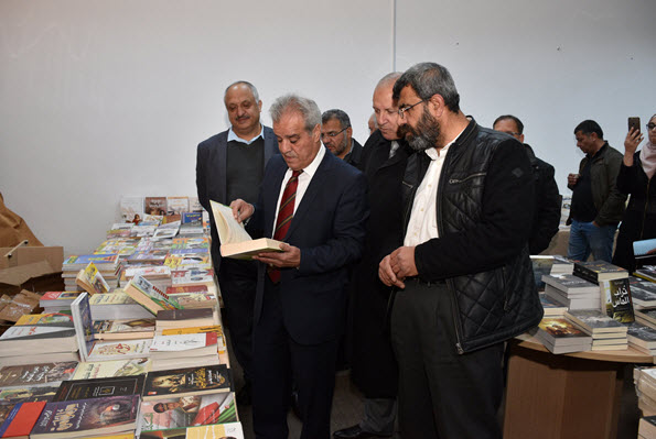 افتتاح معرض الكتاب الثقافي الشامل في اليرموك