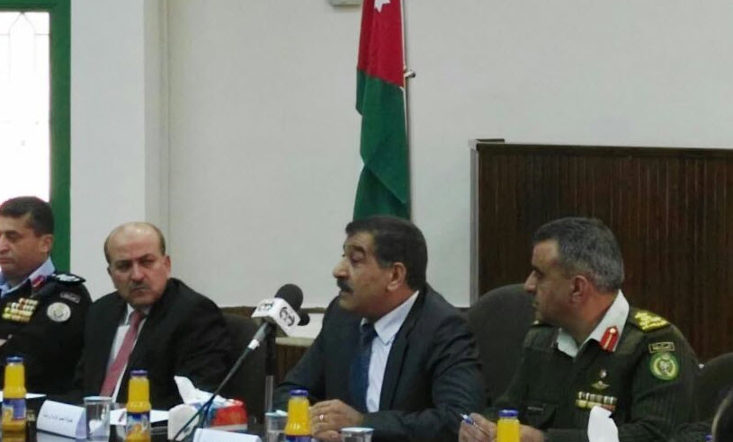 كليّة الدفاع الوطني الملكية الأردنية تحاضر بدار محافظة الكرك