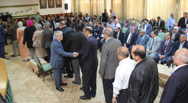 اليرموك تنظم حفل استقبال للدكتور الكفافي