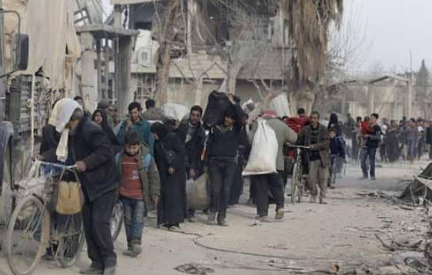 النظام السوري يعلن التوصل لاتفاق إجلاء جديد بالغوطة