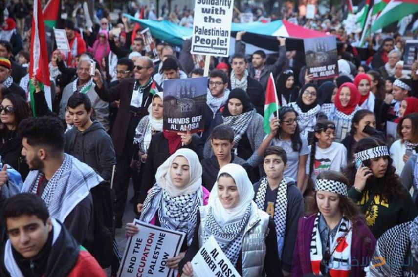 تظاهرات تضامنية مع فلسطين في عدة مدن إيطالية