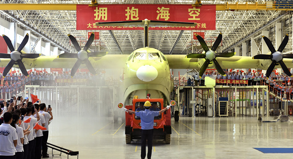 الصين تكشف عن طائرة نفاثة تعمل بالوقود التوربيني