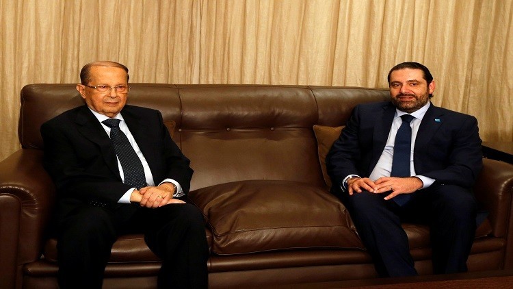 عون يكلف الحريري بتشكيل الحكومة اللبنانية الجديدة
