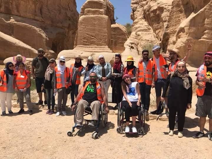 إقليم البترا تستقبل "مبادرة مجد" لتشجيع سياحة الأشخاص ذوي الإعاقة...صور