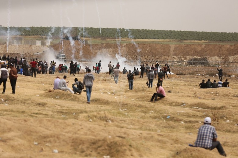 10 اصابات برصاص الاحتلال في جمعة "ثوار من اجل القدس"