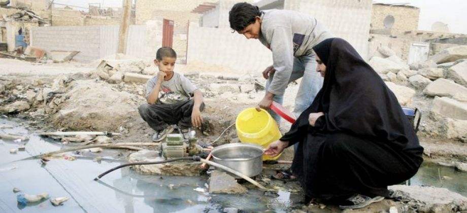  70  ألف حالة تسمم بالمياه الملوثة في البصرة