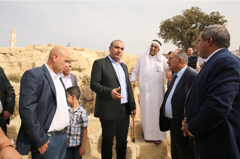 أمين عمان يطلق العمل في المرحلة الرابعة من مشروع تطوير إقليم عراق الأمير