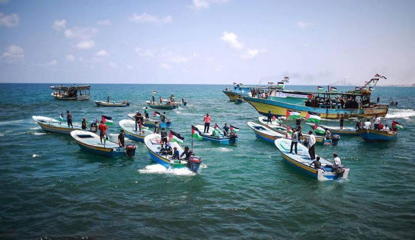 الاحتلال الصهيوني يمنع الصيادين من الإبحار في بحر شمال غزة