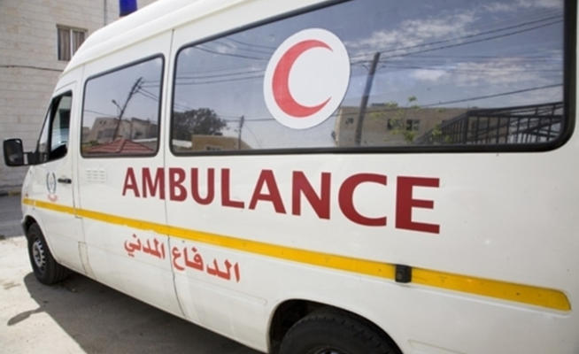 إصابة  (3)  أشخاص اثر حادث تصادم  في محافظة البلقاء          
