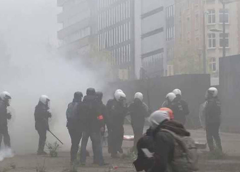 قانون الهجرة يشعل بلجيكا.. صدامات بشوارع بروكسل