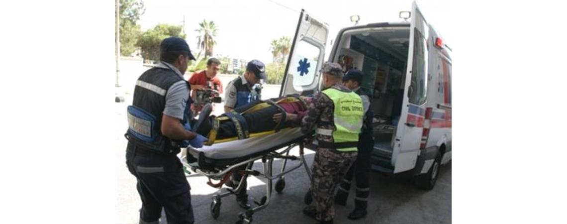 دفاع مدني الكرك يتعامل مع ٩٣ حالة إنقاذ وإسعاف