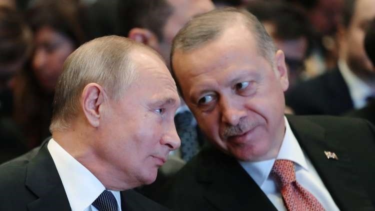 أردوغان بصدد بحث إعلان منطقة آمنة شمال شرقي سوريا مع بوتين