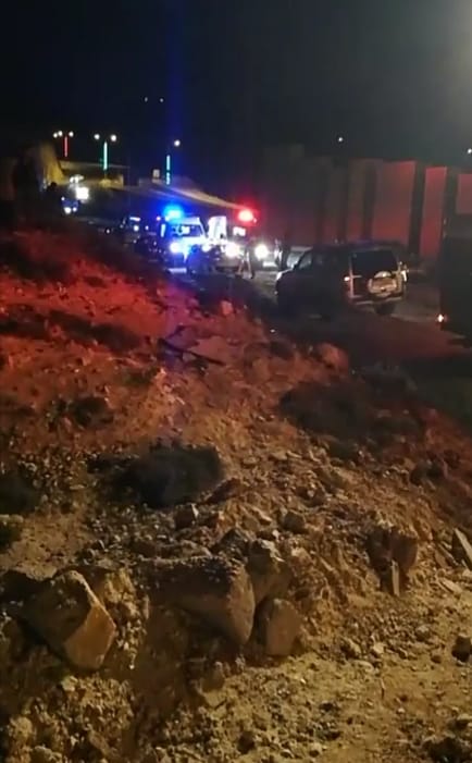 6 إصابات بينهم 5 سياح اثر تدهور حافلة في وادي موسى