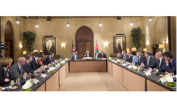 الملك يؤكد ضرورة توفير كل أشكال الدعم لقطاع ريادة الأعمال في الأردن 