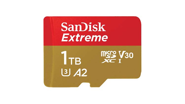 " SanDisk" تطرح "microSD" بسعة 1 تيرابايت
