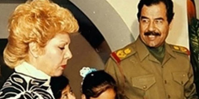 زوجة الشهيد صدام حسين بخير