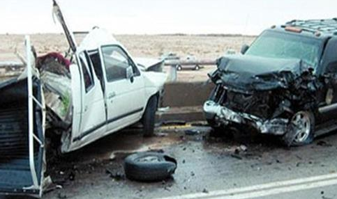 وفاة شخصين وإصابة 10 آخرين اثر حادث تصادم في محافظة اربد