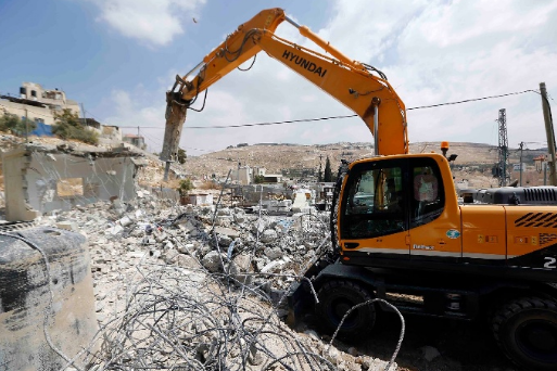 الاحتلال الصهيوني يهدم منزلاً قيد الإنشاء جنوب شرق بيت لحم