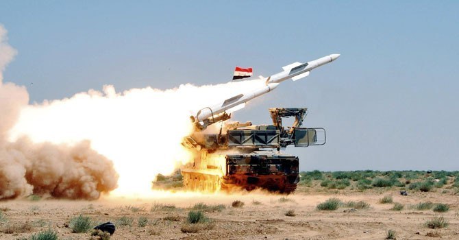 الدفاعات الجوية السورية تتصدى لهجوم صهيوني