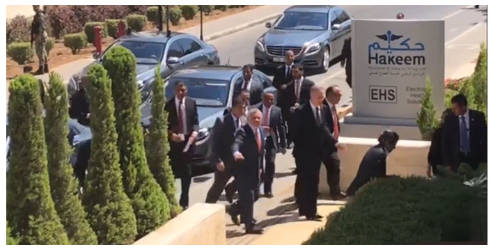 الملك يزور مجمع الحسين للأعمال.. فيديو