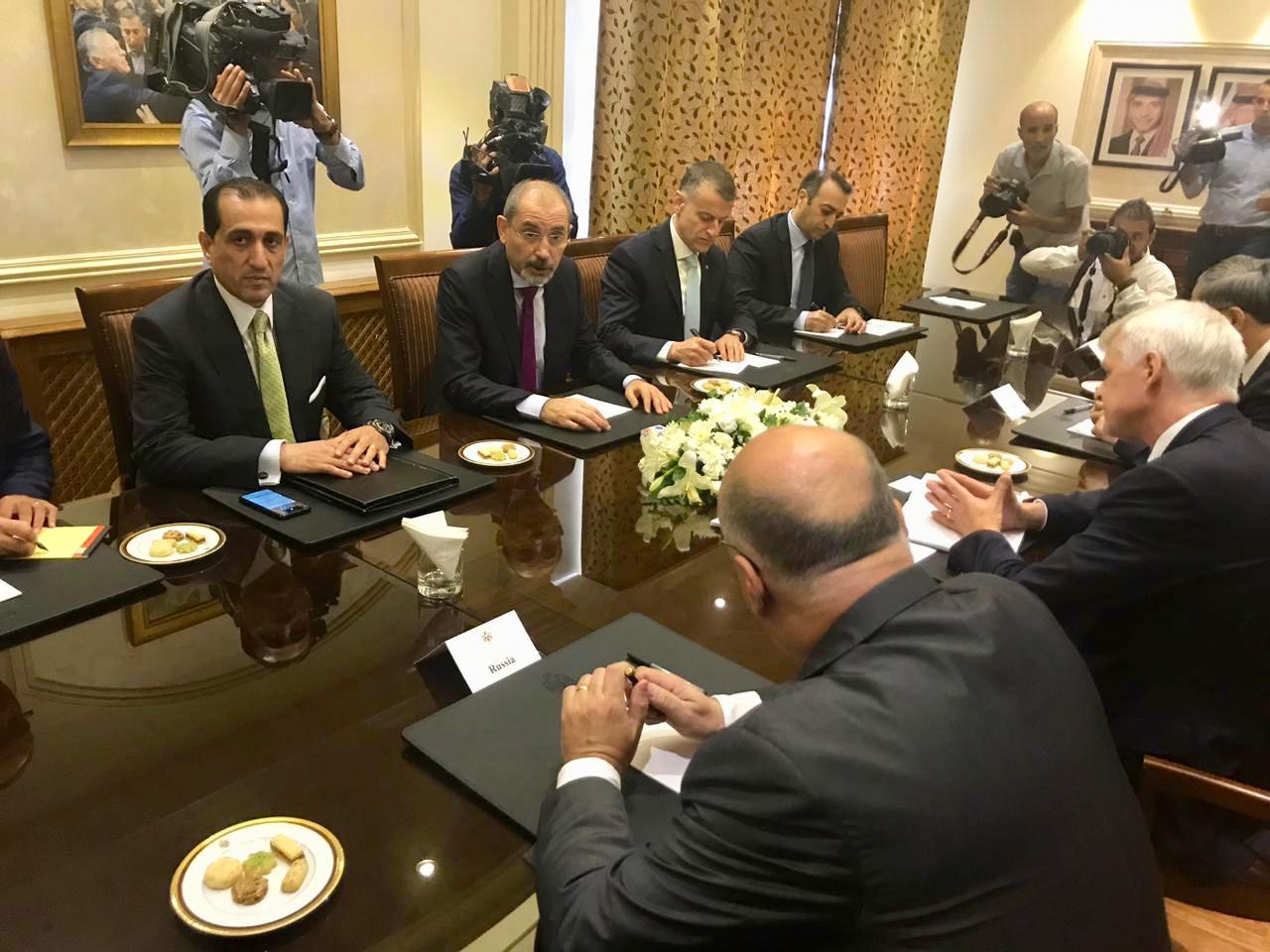 الصفدي يؤكد ضرورة تحرك المجتمع الدولي بشكل فاعل ضد إعلان نتنياهو ضم غور الاردن - مصور