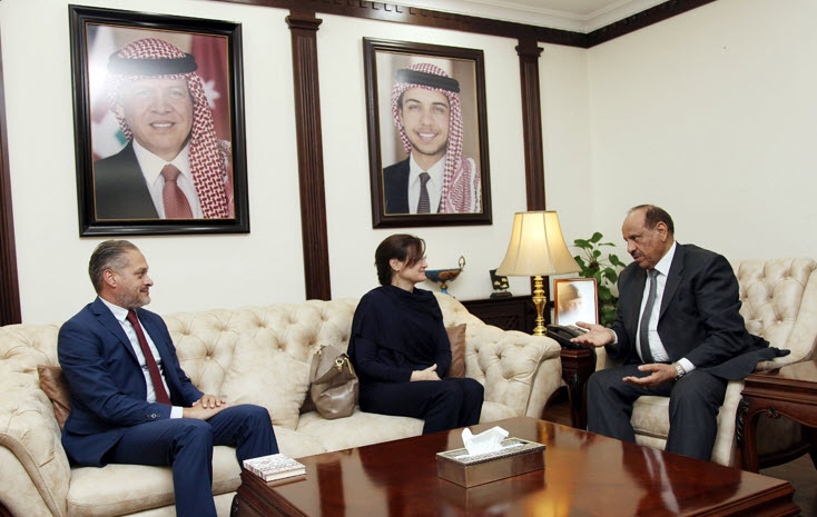 وزير الداخلية يلتقي ممثل مفوضية الامم المتحدة لشؤون اللاجئين