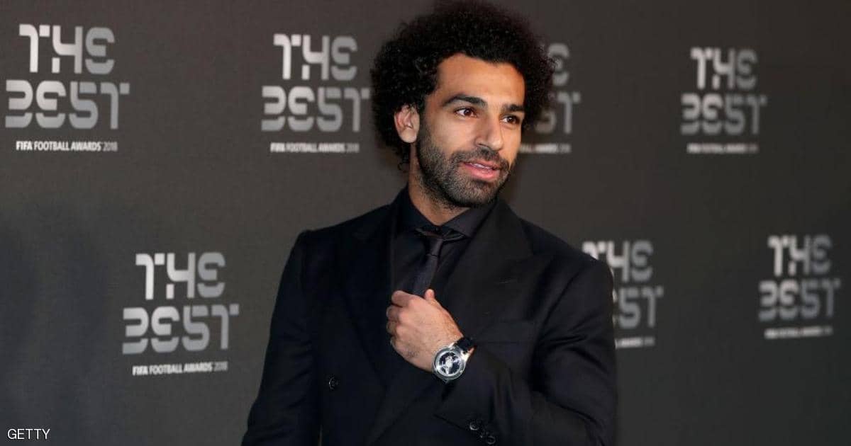 محمد صلاح يحصل على جائزة "رجل العام"