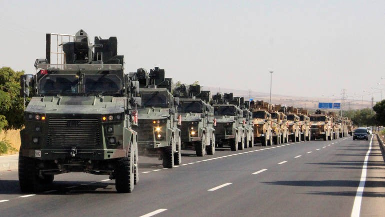 أردوغان يعلن بدء العملية العسكرية شمالي سوريا