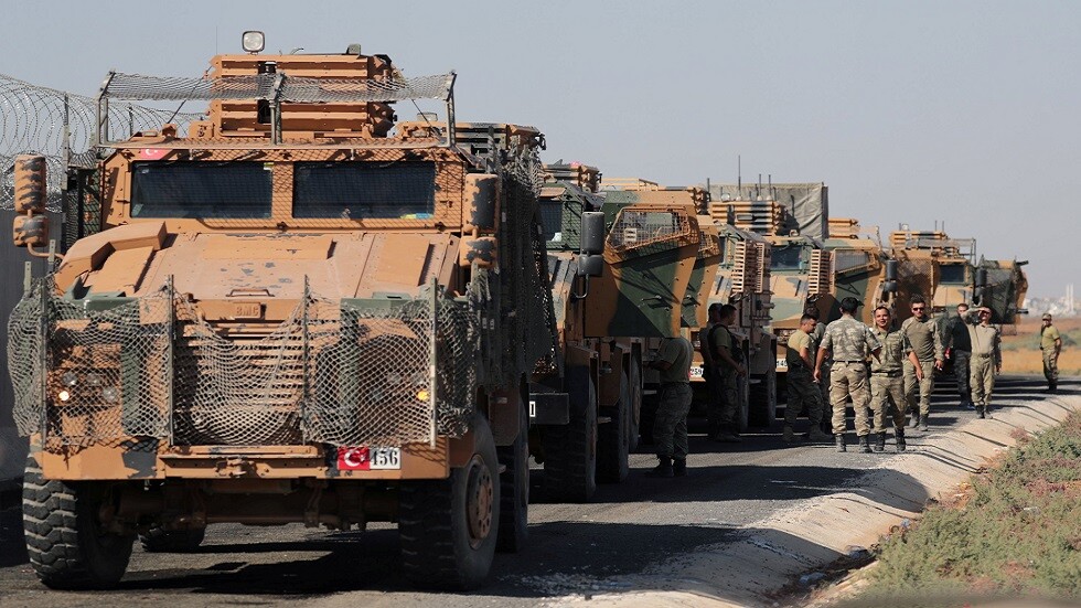 وصول الجيش التركي إلى طريق الحسكة حلب الدولي