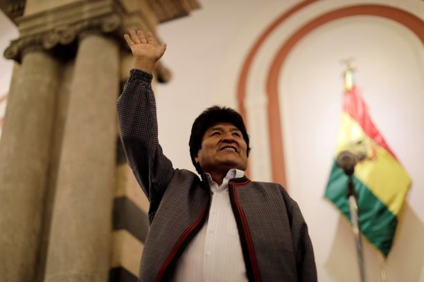 موراليس يتصدر نتائج الانتخابات الرئاسية في بوليفيا