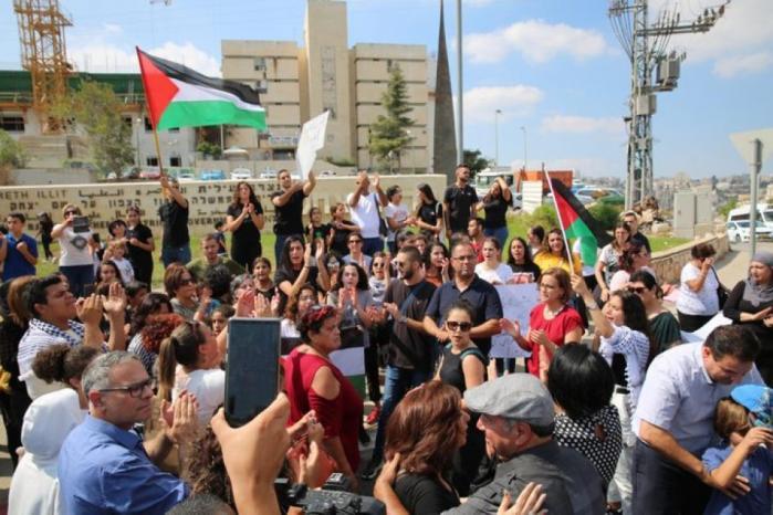 إضراب عن الطعام احتجاجاً على تفشي الجريمة في الداخل المحتل