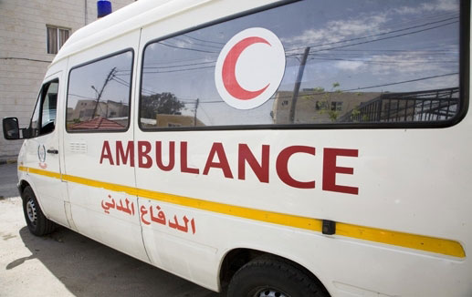 إصابة 3 أشخاص بحادث تصادم على طريق إربد عمان