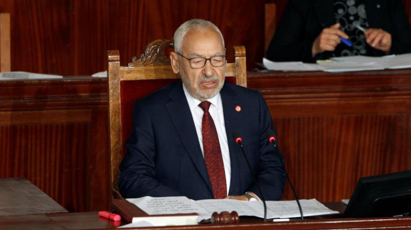 انتخاب راشد الغنوشي رئيساً للبرلمان التونسي